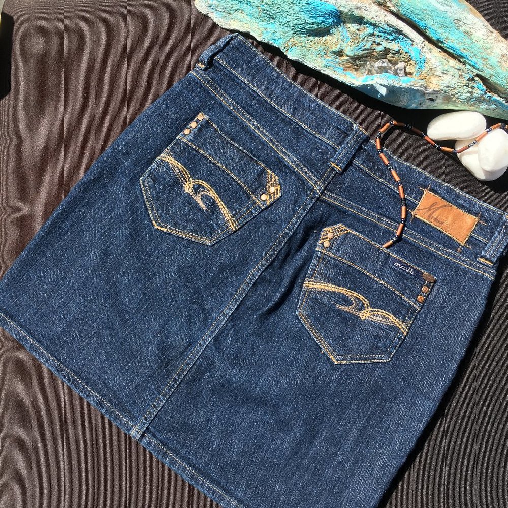 🆕 MAVI MINI JEANS SKIRT
